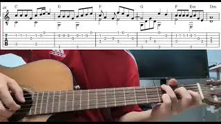 唯一 (王力宏) - 指彈吉他谱 Wei Yi (Wang Lee Hom) - Easy Fingerstyle Guitar Playthrough With Tabs