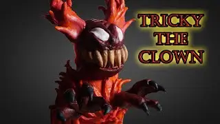 Making Tricky the Clown Phase 3 With Clay [Madness Combat] | Friday Night Funkin' Mod