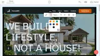 Real Estate Website Builder, Real Estate Agents Website Template