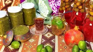 Feijoa Jam and Compote Recipe | Taste of Azerbaijan
