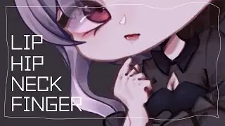 LIP ✫ HIP ✫ NECK ✫ FINGER meme/trend (gift for @aries06 )-Gacha Club-