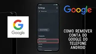 Como REMOVER conta do Google do telefone Android em 2025