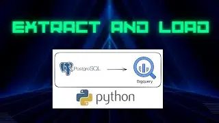 EL (Extract and Load) - Ingestion Postgres to BigQuery with [Python]