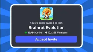How to JOIN Brainrot Evolution Discord Server (Roblox) – PC & Mobile