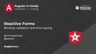 Reactive forms - Angular in Darija