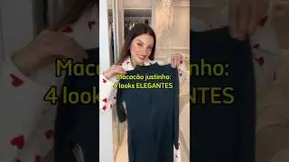 Convenceu? 🤩 Links PRECISA PEDIR nos comentários. #looks #macacão #jaqueta #couroPU #mercadolivre