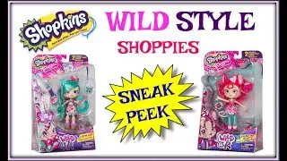 Sneak Peek - Shopkins Season 9 Wild Style Shoppies - Valentina Hearts, Peppa-Mint