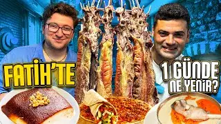 İSTANBUL FATİH’TE 1 GÜNDE DÜNYALARI YEDİK!!! 