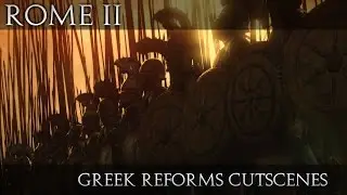 ROME II | Divide Et Impera | Greek reforms event cutscenes