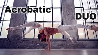 Acrobatic Duo Impulse. Lilia Krylova & Viktor Hladchenko. Hand to hand, adagio, circus act.