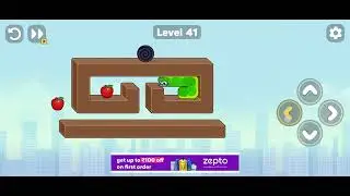 Snake Puzzle Slither to Eat Level 41 Walkthrough Solution
