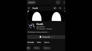 Wah selamat ya dapet 1 rb subs dan selamat anda lewati subs saya🗿 @Death88012
