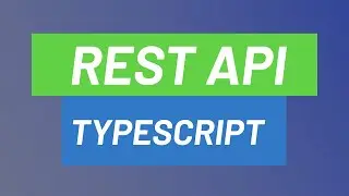 Nodejs Typescript: REST API con TypeScript