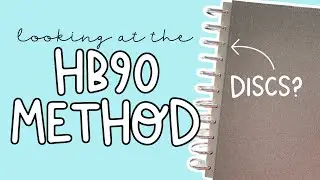HB90 Method Planner | My New Work Planner?