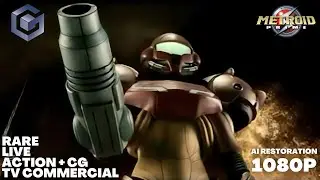 Super Rare Metroid Prime US TV Commercial in 1080P