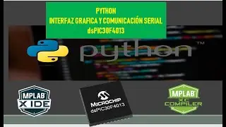6.2 Interfaz gráfica y comunicación serial en Python y dsPIC30F4013