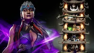 MORTAL KOMBAT 11 - SINDEL Klassic Towers Gameplay (Very Hard Difficulty) @ 1080p (60ᶠᵖˢ) ✔