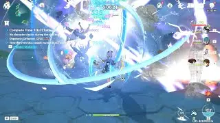[Genshin Impact] 2.0 Phantom Overflow Stage 1: Electrograna's Triumph Shoden Extreme Difficulty