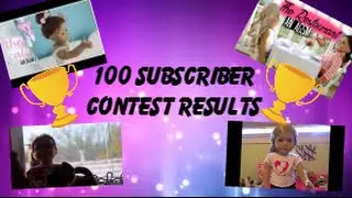 100 Subscriber Contest Results!(EXTREMELY LATE!!)