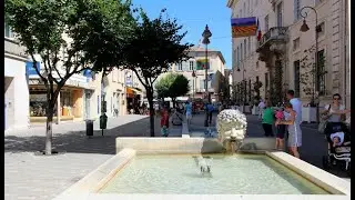 Walking in France フランスを散歩する【4K】Carpentras