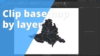 How to clip the basemap by layer in ArcGIS Pro