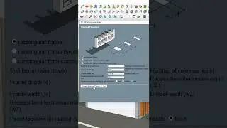 SketchUp Panel Divider: How to make a window with panel divider in SketchUp.