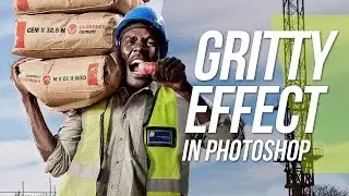 Gritty / Grunge Effect - Photoshop Tutorial