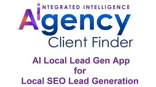 AI Local Lead Gen App for Local SEO Lead Generation - Agency Client Finder AI