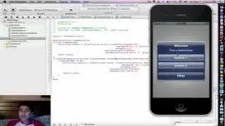 UIAlertView Example using Xcode 4