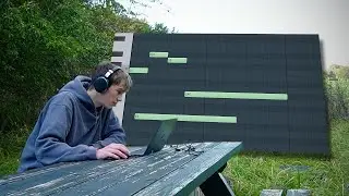 Cooking up 2 HARD beats outside in nature