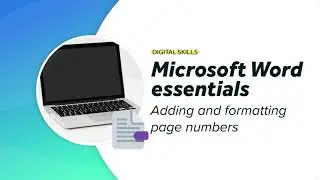 Adding and formatting page numbers | Microsoft Word essentials