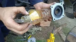Replacing axle shaft seals on a diesel walk-behind tractor