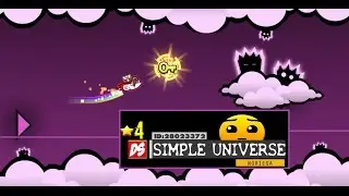 Simple Universe 🌟x4 - by Noriega - Geometry Dash - level suscriptor 