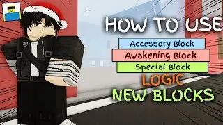 HOW TO USE AWAKENING BLOCK, SPECIAL BLOCK, ACCESSORY LOGIC BLOCK IN JJS | Jujutsu Shenanigans Roblox
