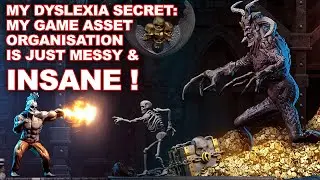 Game dev with Dyslexia : REVEALING my gamdev backstage crazyness  #gamedev #gamedeveloper #indiegame
