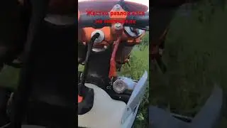 Не смог заехать в горку, разложился на эндуро #music #эндуро #enduro #питбайк #automobile