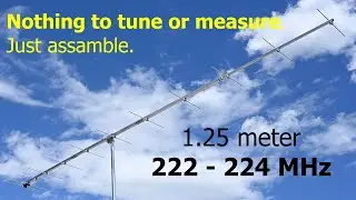 222 - 224 MHz Ham Radio Yagi antenna