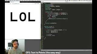 CP2: Text to Points (the easy way) – Interactive Typography