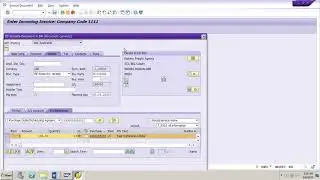 SAP MM Invoice verification Section B Posting Invoice with Subsequent Debit