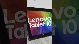 ШВИДКИЙ ОГЛЯД: Бізнес-планшет на ОС Windows Lenovo Tablet 10 
