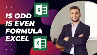 How to use iseven & isodd formula in Excelsheet