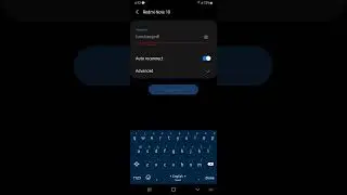 WiFi connection setting on Samsung Galaxy M02