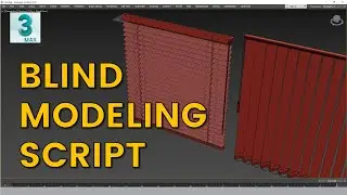 Blind Generator Modeling Scipt 3ds Max | Eris Graphic