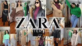 2022 TRY ON ZARA WINTER HAUL