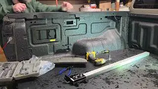 We installed Ford's bed tie down track system into our 2025 Ford ranger raptor 