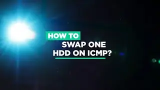 How to swap 1 HDD on ICMP