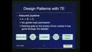 2004-10-13 - Information Flow Analysis in Security Enhanced Linux - CERIAS Security Seminar
