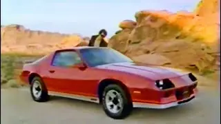 1982 Chevrolet Camaro Z-28 commercial