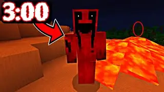 ENCONTRÉ esta CRIATURA en el BIOMA MESA a las 3:00 AM en MINECRAFT