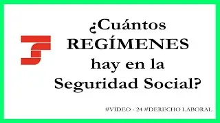 Régimen de la Seguridad Social ¿cuántos hay?